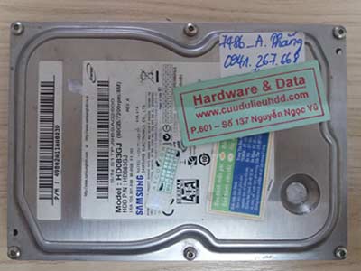 7486 Samsung 80GB đầu từ lỗi