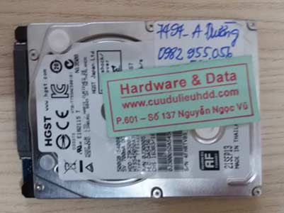 7494 Hitachi 500GB lỗi đầu từ