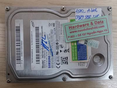 7500 samsung 160GB lỗi đầu từ