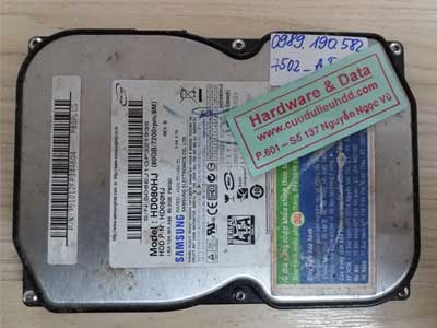 7502 Samsung 80GB bị chết cơ