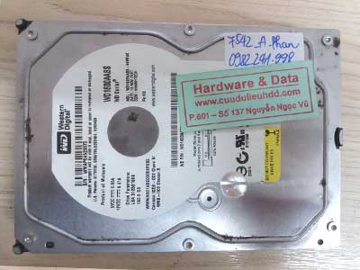 7542 Western 160GB lỗi cơ