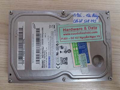 9-3 Samsung 160GB bị chết cơ