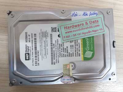 3-4 wwestern 250GB mất dữ liệu