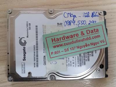 4-4 seagate 500GB chết cơ