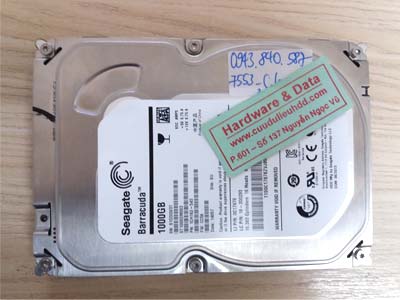 7553 Seagate 1TB bị hỏng cơ