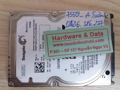 7559 Seagate 500GB mất dũ liệu