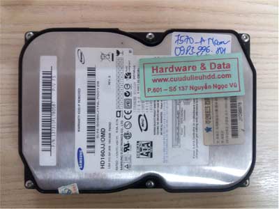 7570 samssung 160Gb cài win mất dữ liệu