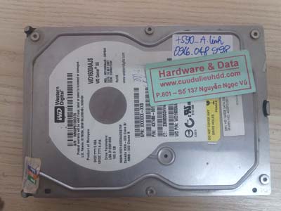 7590 Western 160GB mạch cháy cơ hỏng