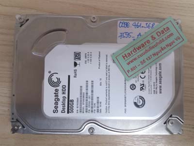 7595 Seagate 500GB cháy nổ mạch