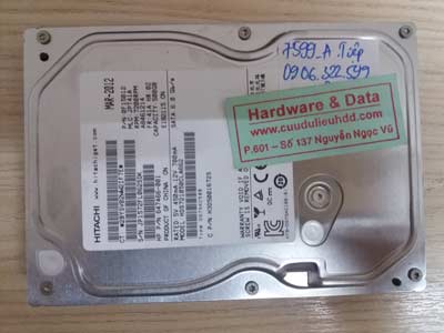 7599 Hitachi 500GB Virus mã hóa dữ liệu