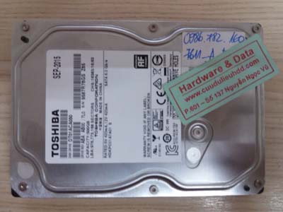 7611 Tosshiba 500GB virus mã hóa dữ liệu
