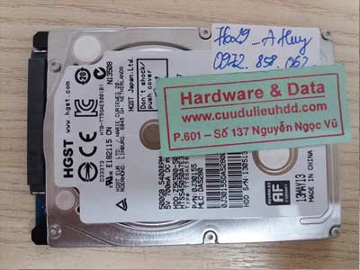 7629 Hitachi 500GB virus mã hóa