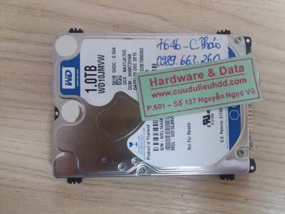 7646 Western 1TB hỏng đầu từ