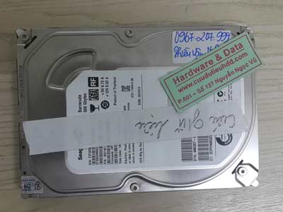 16-5 Seagate 500GB chết cơ
