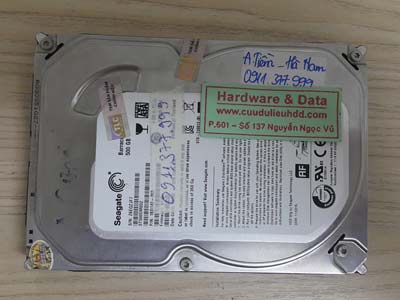 17-5 Seagate 500GB chết cơ