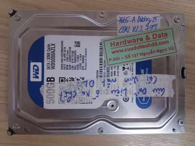 7665 Western 500GB cài win mất dữ liệu