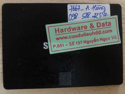 7667 Seagate 1TB format mất dữ liệu