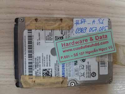 7687 Samsung 320GB đầu từ lỗi