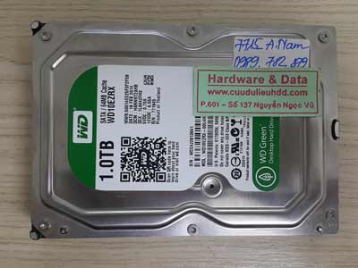 7715 Western 1TB bị virus