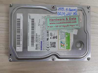 7739 Samsung 160GB chết cơ
