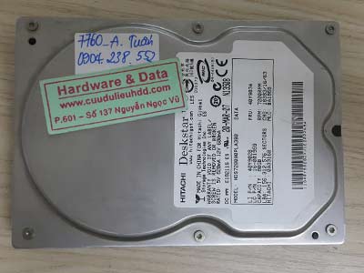 7760 Hitachi 80GB hỏng chân SATA