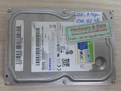 7781 Samsung 500GB format nhầm