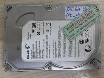 7800 Seagate 500GB chết cơ