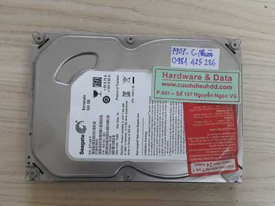 0907 Seagate 500GB Bad Sector