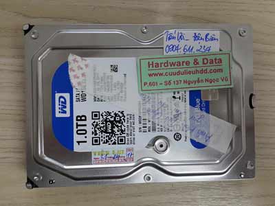 18-06 Western 1TB hỏng cơ