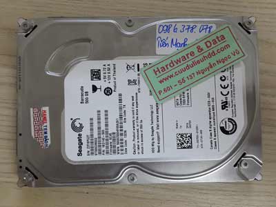 20-6 Seagate 500GB hỏng cơ