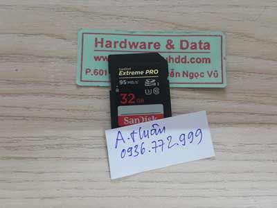 5-6 Thẻ nhớ SD 32GB mất dữ liệu