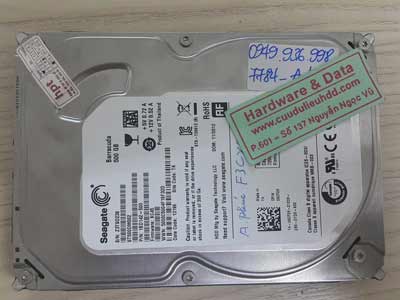7784 Seagate 500GB hỏng đầu từ
