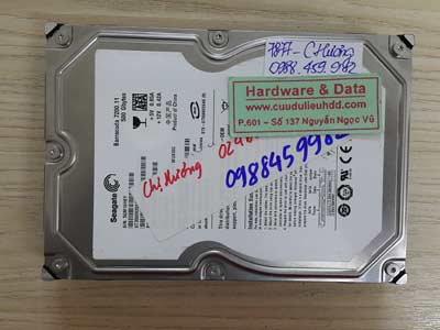 7877 Seagate 500GB lỗi đầu từ