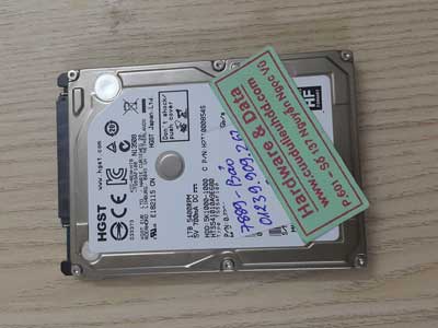 7889 Hitaci 1TB hỏng đầu từ