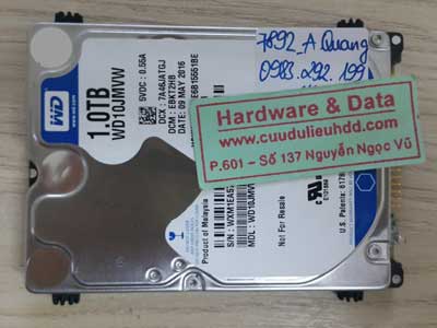 7892 Western 1TB chết đầu từ