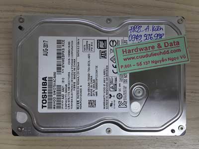 7893 Toshiba 500GB lỗi đầu từ