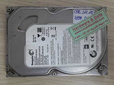 7894 seagate 500GB chết cơ