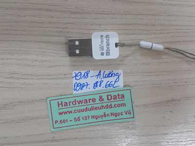 7918 USB 16GB bị lỗi