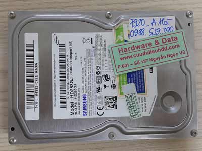 20-6 Seagate 500GB hỏng cơ