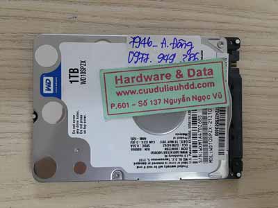 7946 Western 1TB chết cơ