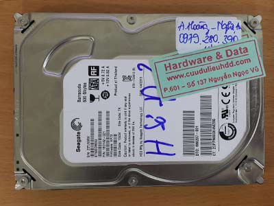 16-6 Seagate 500GB hỏng cơ