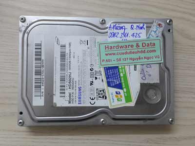 6 7 Samsung 500GB hỏng cơ