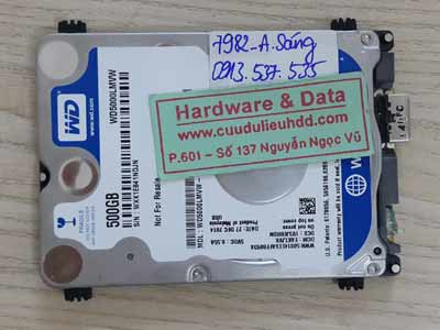 7982 Western 500GB bị rơi