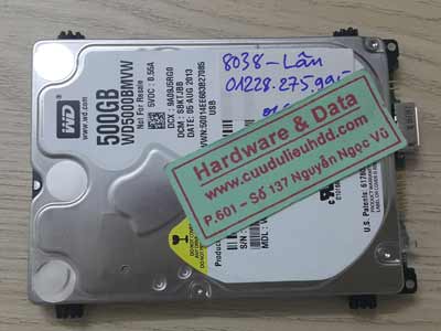 8038 Western 500GB Bad sector