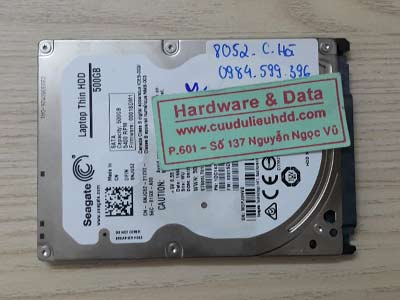 8052 Seagate 500GB bad sector