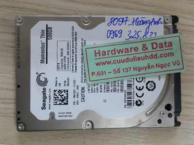 8097 Seagate 500GB mất dữ liệu