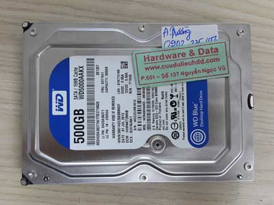6-8 Western 500GB