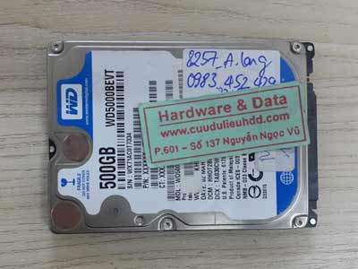 8257 Western 500GB