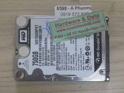 8598 Western 750GB
