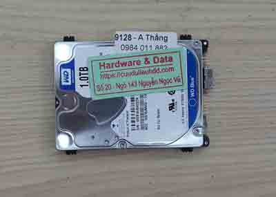 khôi phục dữ liệu ổ cứng Samsung Western 1TB hỏng đầu đọc